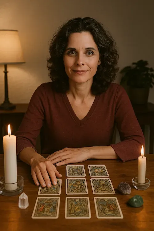Amaya Sanz, tarot visa seguro